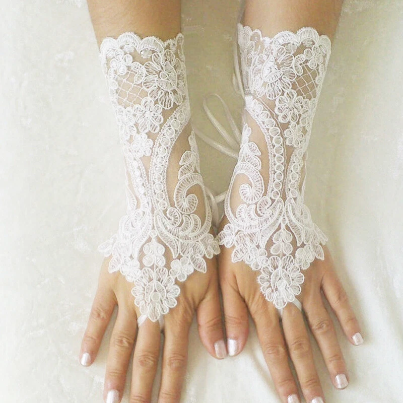 Ladies gloves for weddings outlet