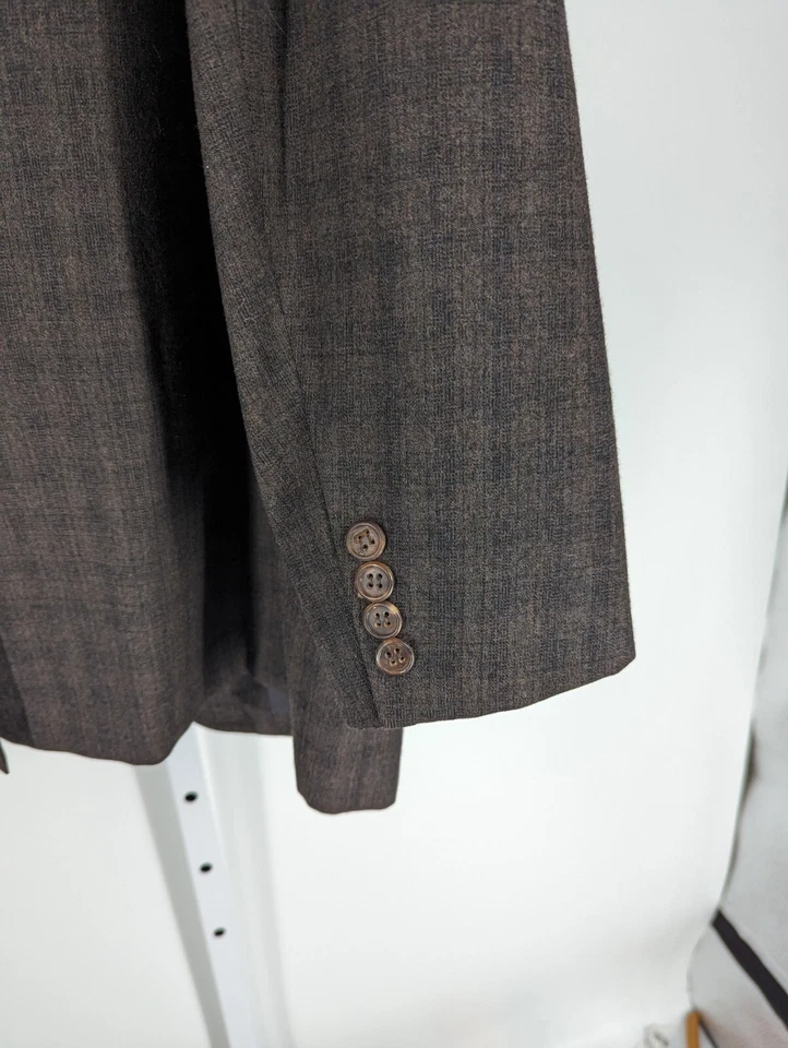 Rogers Peet & Co Vintage 50s Plaid Check Wool Blazer Sportcoat Union Label Size - Image 4 of 4