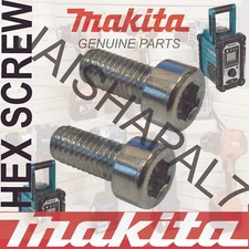 2 X Makita Site Radio BMR & DMR Handle to Hand Grip Fixing Hex Screw SE9076146A