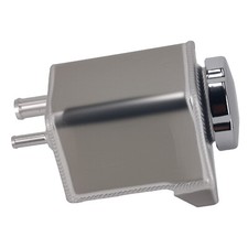 Aluminum Power Steering Reservoir Fluid Tank for Ford Mustang 1999-2004 Silver