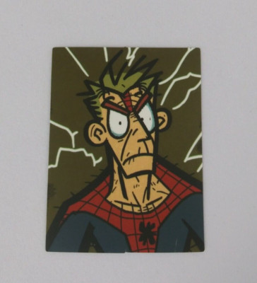 Animated Bizarre Crazy Character Sticker 2.25'' x 1.75'' (AT)