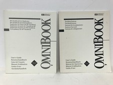 HP OMNIBOOK F1381A PORT REPLICATOR USER'S GUIDE DOCKING STATION USER'S GUIDE