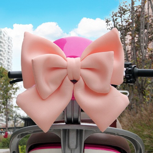 Electric Bike Motorcycle Helmet Decoration Bow Front And Rear Of Vehicle Decor - Picture 21 of 30