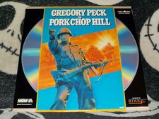 Pork Chop Hill Laserdisc LD Gregory Peck Rip Torn Free Ship 50