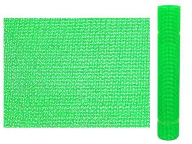 RETE PER PONTEGGI IN PLASTICA CON ASOLE - mt.1,80h.  X 25 MT  FER 230339