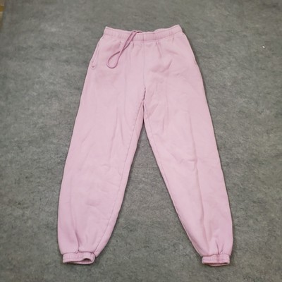 Aritzia TNA Pants Womens S Small Pink Sweatpants Jogger Lounge Ladies 25x25 