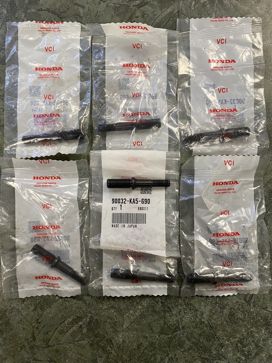 パック 1985-2001 Honda CR500R CR 500 Cylinder Head Studs | 90032-KA5-690