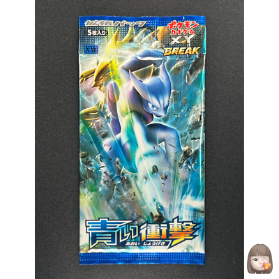 Sealed] BREAKthrough Booster Pack XY8 Pokemon Card Japanese Blue Shock 1  Pack | eBay