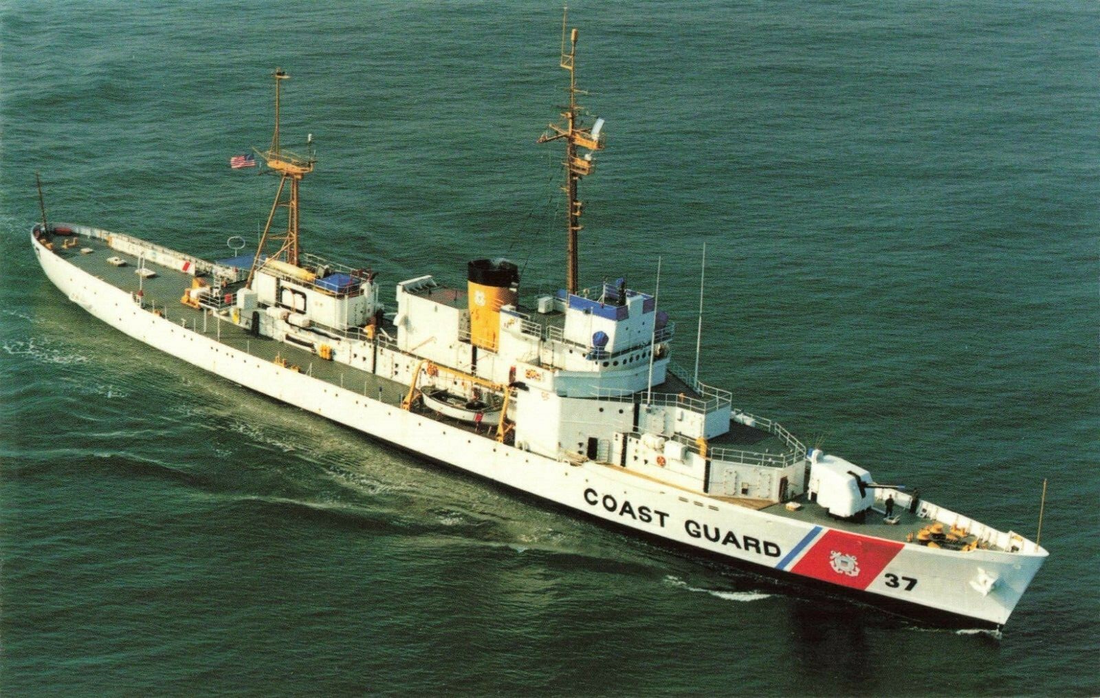 Cutter Taney Postcard USCGC Taney WHEC-37 US Coast Guard Cutter | eBay