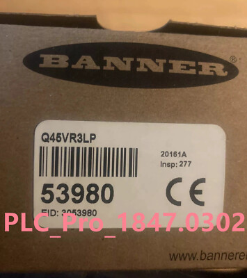 1PCS NEW BANNER Q45VR3LP Photoelectric Sensor Fast delivery