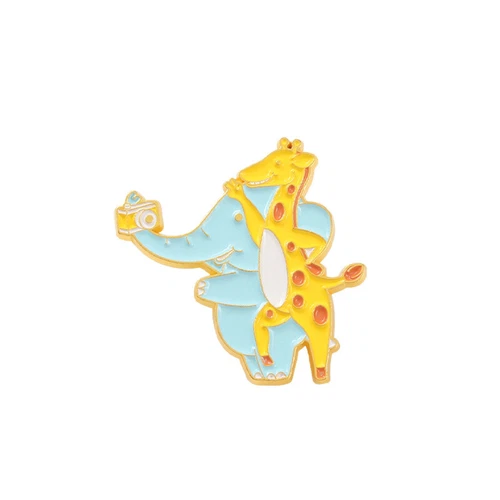 Kreative Cartoon-Tier-Brosche Anstecknadel Emaille-Pins Abzeichen SchmuckD - Bild 289 von 326