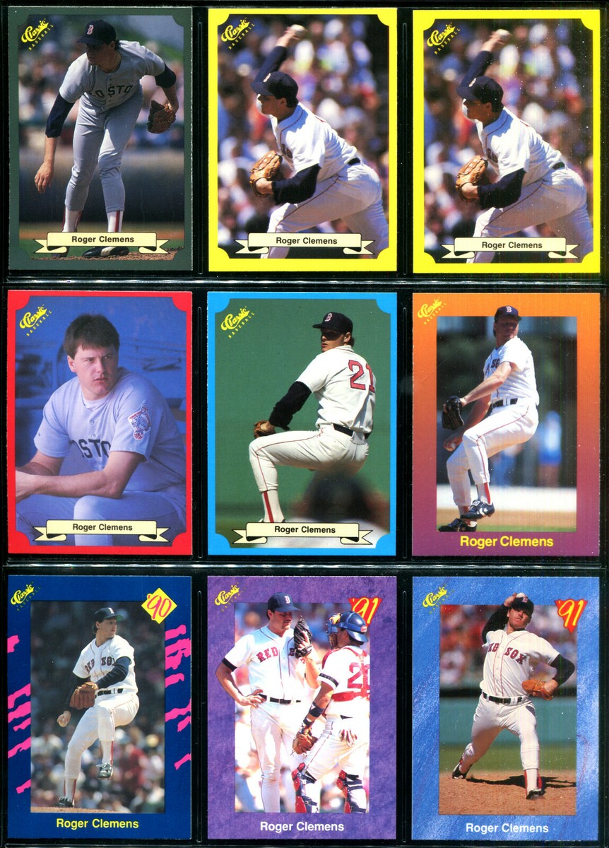 ROGER CLEMENS 1989 Score Baseball Card #350 BOSTON RED SOX, YANKEES, ASTROS NM