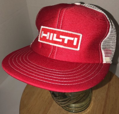 Hilti tools Trucker Hat mesh hat snapback hat red new adjustable