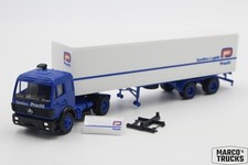 Herpa MB SK88 2a/2a box semi-trailer truck "Spedition Pracht" 1:87 /H26343