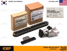 OEM✅ 3 PCS Camshaft Chain & Tensioner & Guide for 2003-2012 Hyundai Kia 2.0L