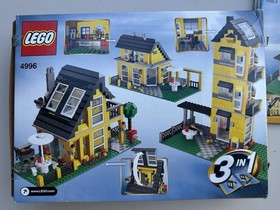 LEGO CREATOR 3 In 1 Beach House 4996 Ages 8-12 Used in box