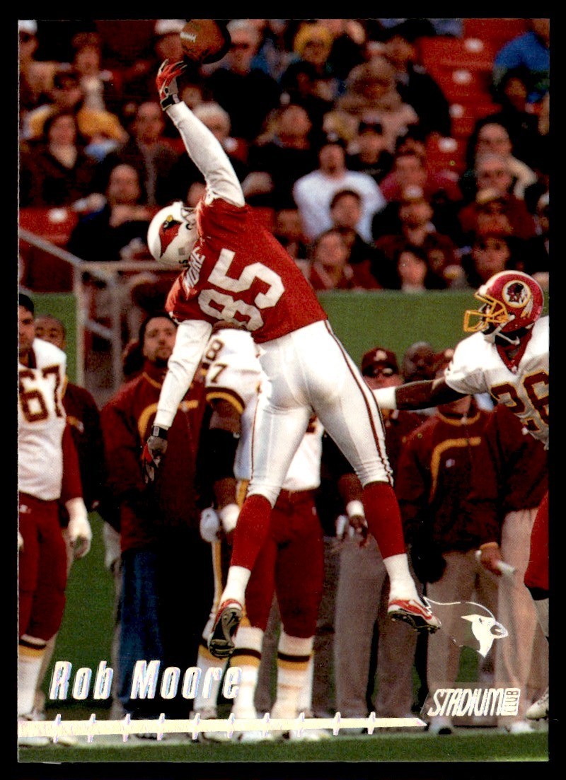 1999 Stadium Club Rob Moore Arizona Cardinals #104