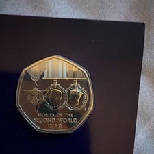 2025 Charles III 50p Coin Stories of the Second World War - Uncertified - Available on eBay