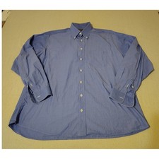 Gitman Bros Master Shirt Mens Large Blue Cotton Button Down Shirt USA Made 3