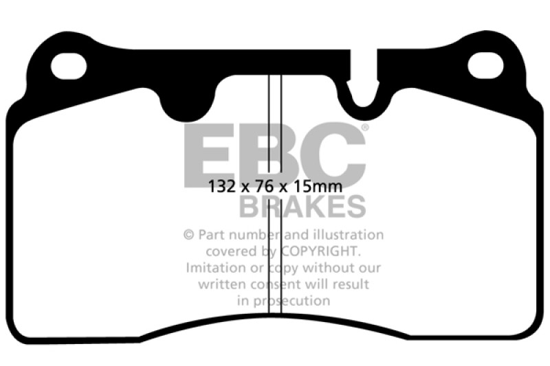 EBC DP31908C Redstuff Front Brake Pads * Fits Aston Martin DB9 04-12