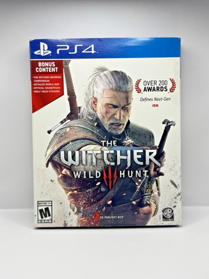 The Witcher 3: Wild Hunt (PS4) CIB The Witcher III
