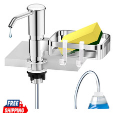 Soap Dispenser for Kitchen Sink, Under Counter Sink Soap Dispenser Pump with 39