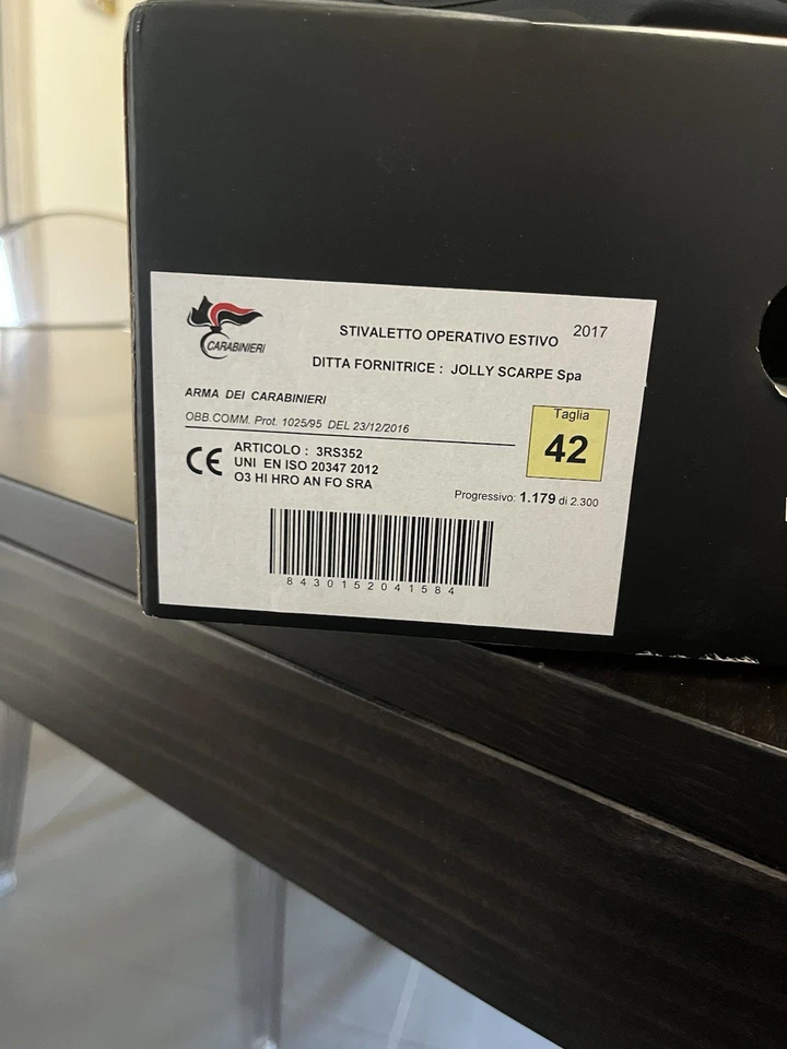 Anfibi Carabinieri Jolly Cosmas - Immagine 4 di 4