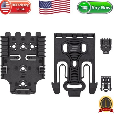 Lightweight QLS 1-2 Quick Lock System - Effortless Gear Adjustment in Black