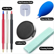 Watch Repair Kits Rubber Dust Air Blower Protector Pads Needle Pen Cleaning Brus