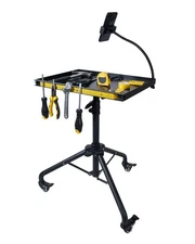 Rolling Tool Tray Cart with Phone Stand Portable Work Mobile Service Magenetic