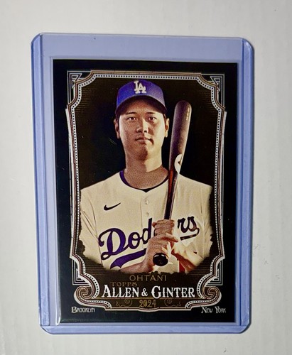 2024 SHOHEI OHTANI Topps Allen & Ginter X #97 -Black border SSP — LA Dodgers