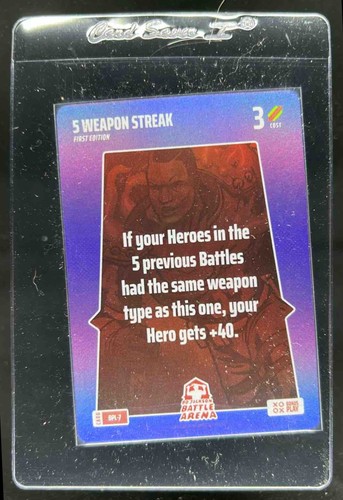 2025 Bo Jackson Battle Arena 5 Weapon Streak Bonus Play #BPL-7
