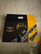 NEW Glory GLY - CLAPUR Pro Ebonite BB Clarinet w/12 Reeds, Blue.