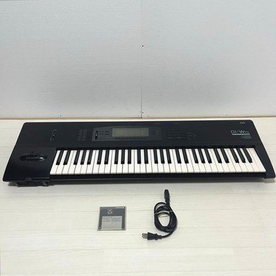 Korg 01/W FD 61-key Keyboard Synthesizer Black keyboard Music