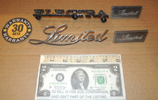 1970 Buick Electra Limited Set of Emblems, 1/...