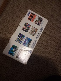 Sega Saturn With Box