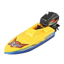 Kids Speed Boat Ship Wind Toy Bath Toys Shower Toys Float in Water Kids6048