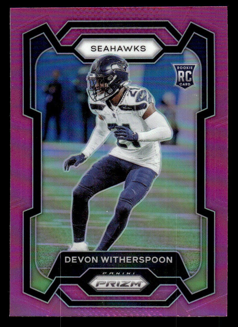 Devon Witherspoon 2023 Panini Prizm Pink #389
