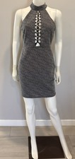 The Vintage Shop Bodycon Mini Halter Dress Women’s Size Large