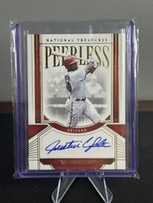 2024 Panini National Treasures - Peerless Signatures Justin Upton #PS-JU /99 