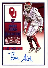 2016 Panini Contenders Draft Picks #216 Dominique Alexander