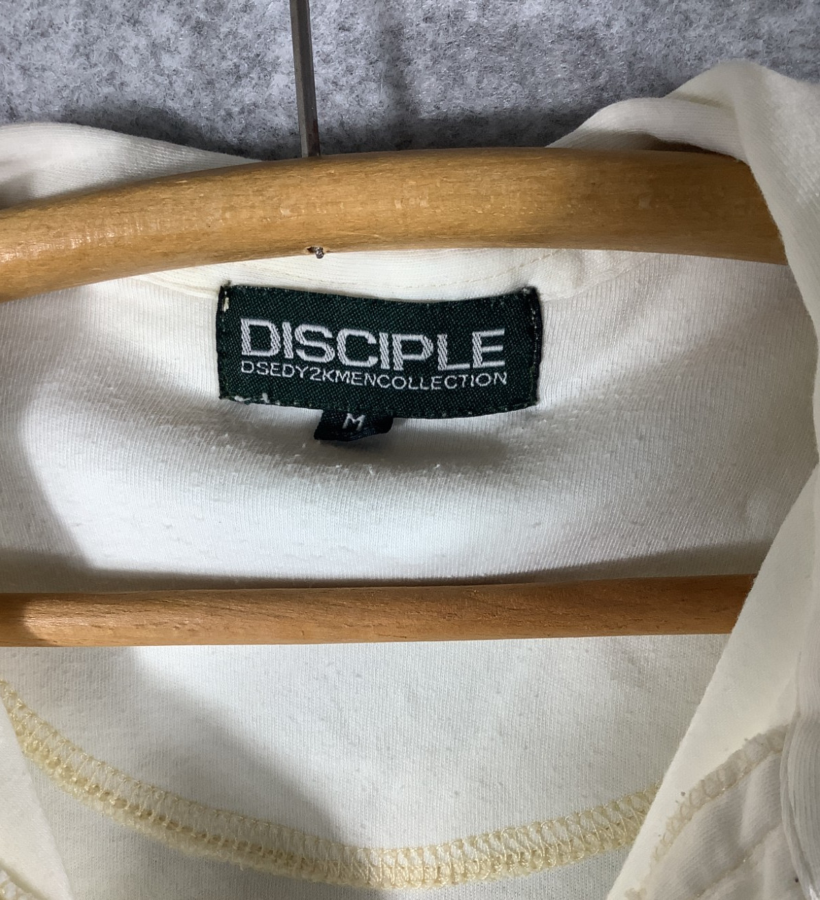 Vintage Disciple T-Shirt White Medium Soft Cotton Men's Clothing 022x image 2