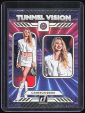 2025 Donruss WNBA #8 Cameron Brink Tunnel Vision Press Proof