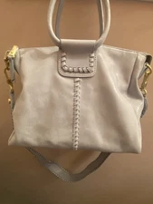 Authentic Hobo International Bag Sheila Sky Blue Medium Satchel Leather $338 NWT