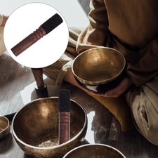 Wooden Singing Bowl Striker Buddha Sound Bowl Stick Wooden Stick