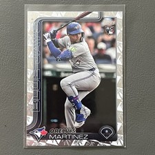Orelvis Martinez Palm Tree Spring Training Rookie 2025 Topps Series 1 Toronto
