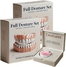 1/2/3x Advanced Customized Full Denture Set, ...