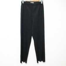 PLEATS PLEASE ISSEY MIYAKE Easy Pants PP55JF111 Size 2 Black Women USED