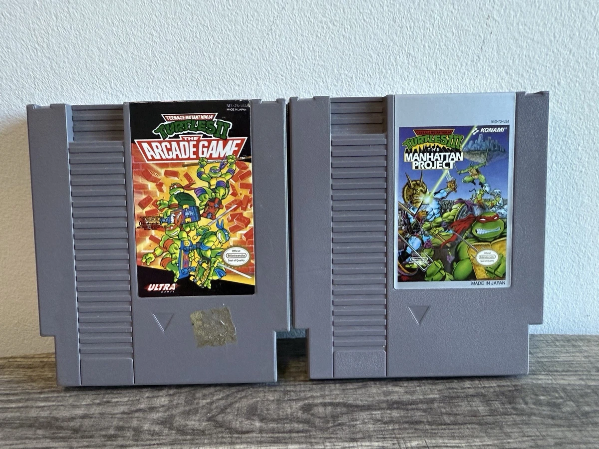 Teenage Mutant Ninja Turtles Nintendo NES Video Games for sale | eBay