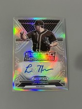 2021 Panini Prizm Draft Picks - Signing Sessions Levi Thomas #SS-LT Autograph